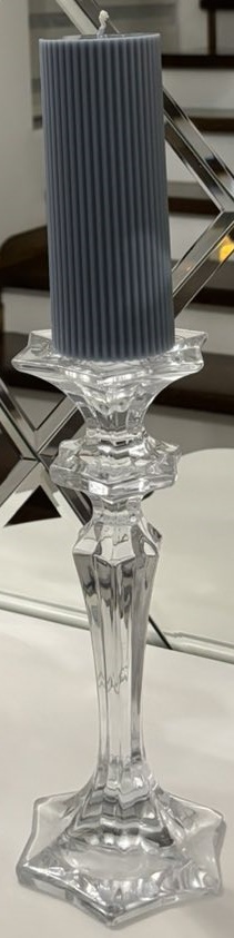 Lumânare Candittle Agarwood Oud Blue 15cm