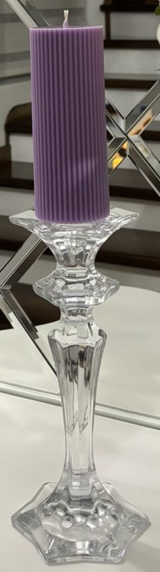 Lumânare Candittle Lavender Violet 15cm