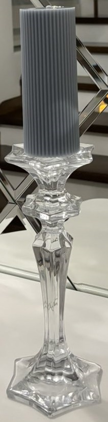 Lumânare Candittle Light Blue 15cm