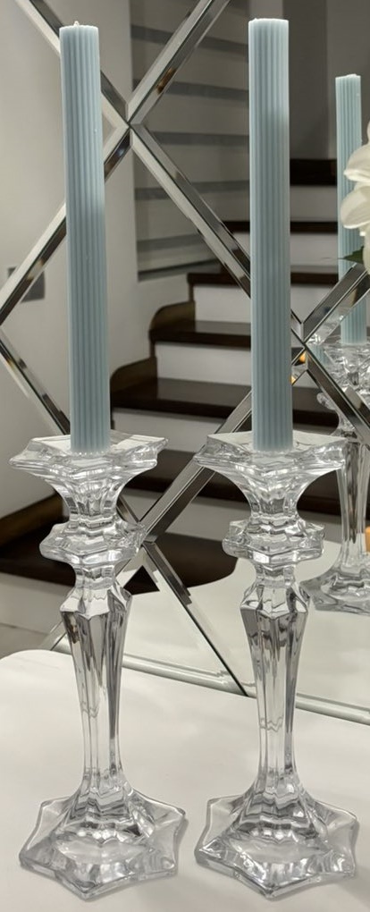 Lumânare Candittle Light Turquoise 26cm 2pcs