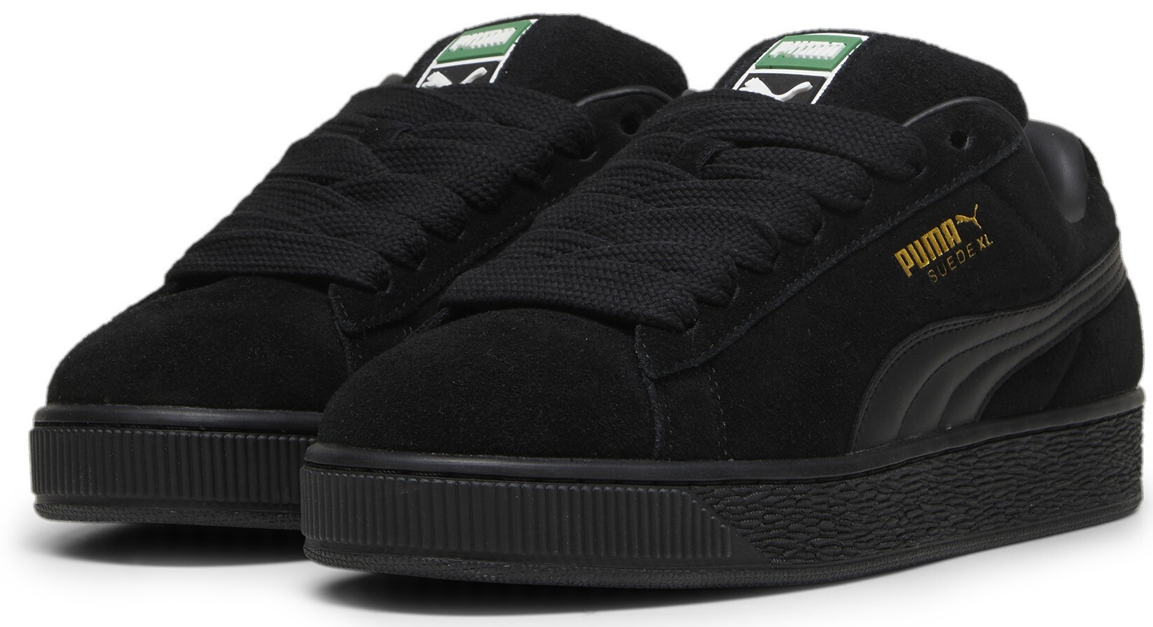 Кроссовки мужские Puma Suede Xl Puma Black, s.45, купить по выгодной ...