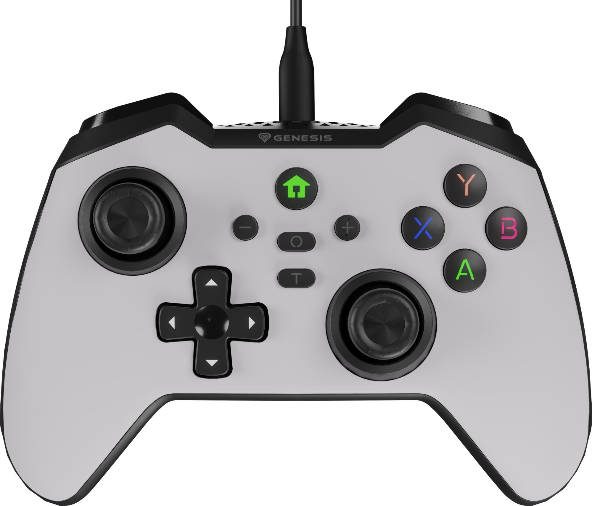 Gamepad Genesis Mangan 300 White (NJG-2104)