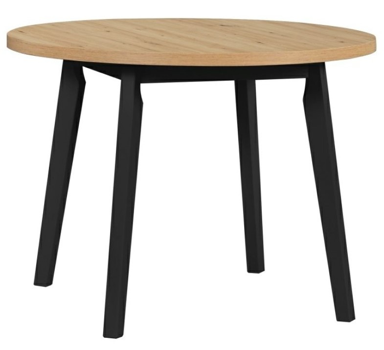 Masă pentru bucătărie Drewmix Oslo 3 Artisan/Black