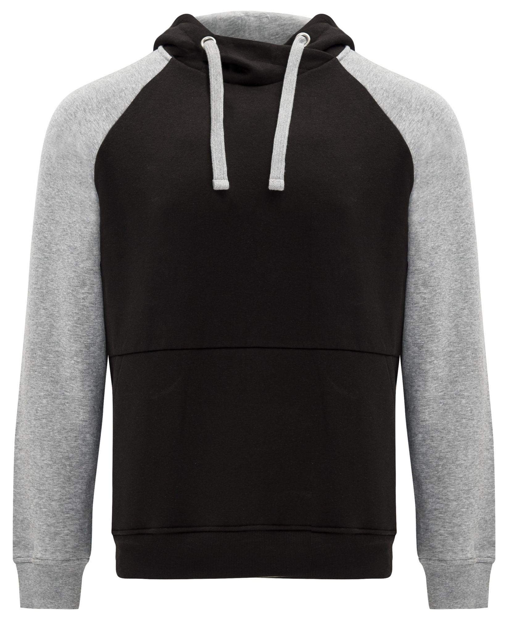 Hanorac pentru bărbați Roly Badet 1058 Black/Heather Grey, s.XXL