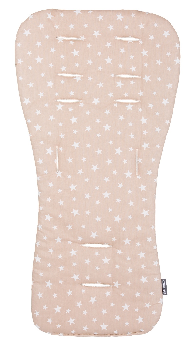Salteluța pentru carucior Chipolino Stars/Beige (VVPAD02405BEIG)