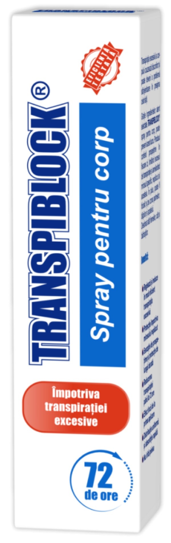 Deodorant Zdrovit Transpiblock Deodorant Spray 100ml