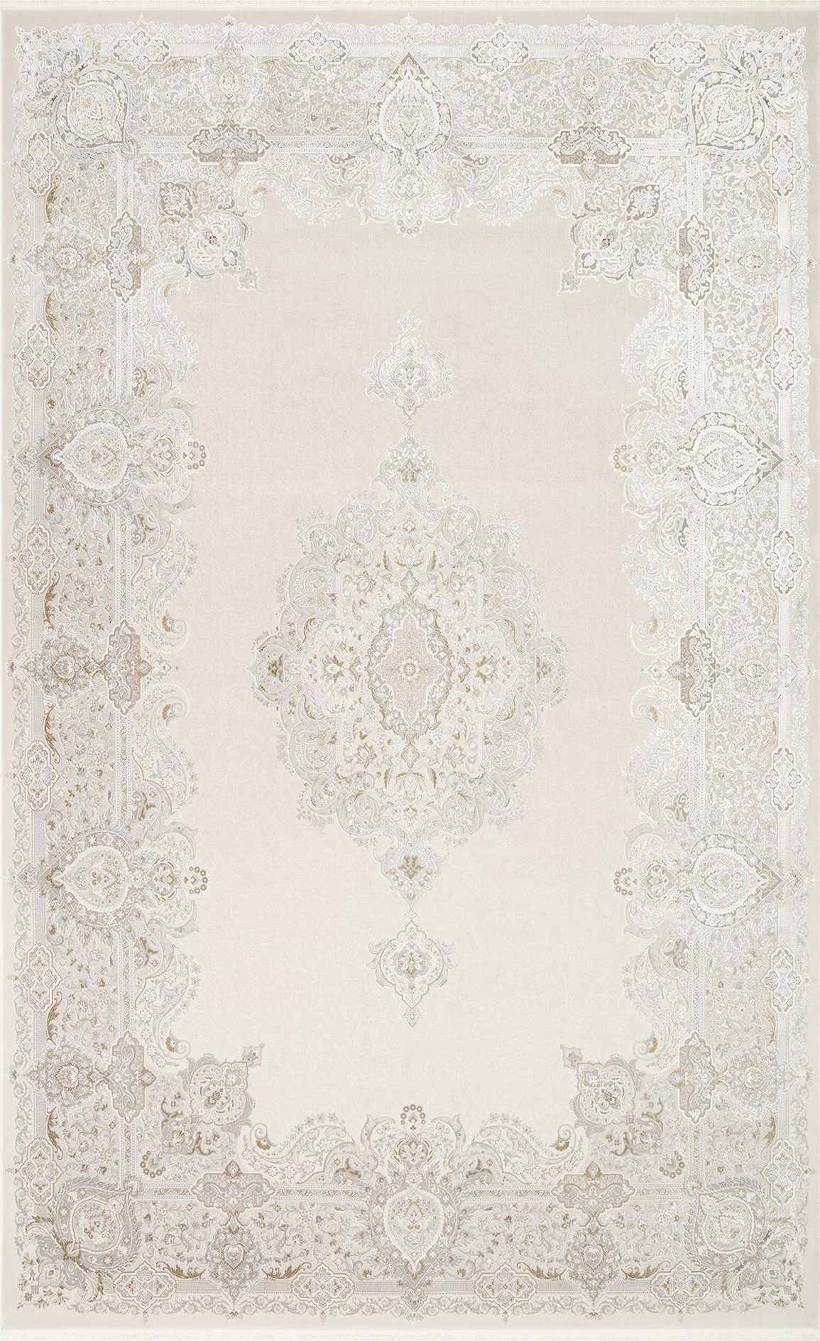 Covor Eko Hali Palmira PLM 01 Cream Grey 3.00x4.00m