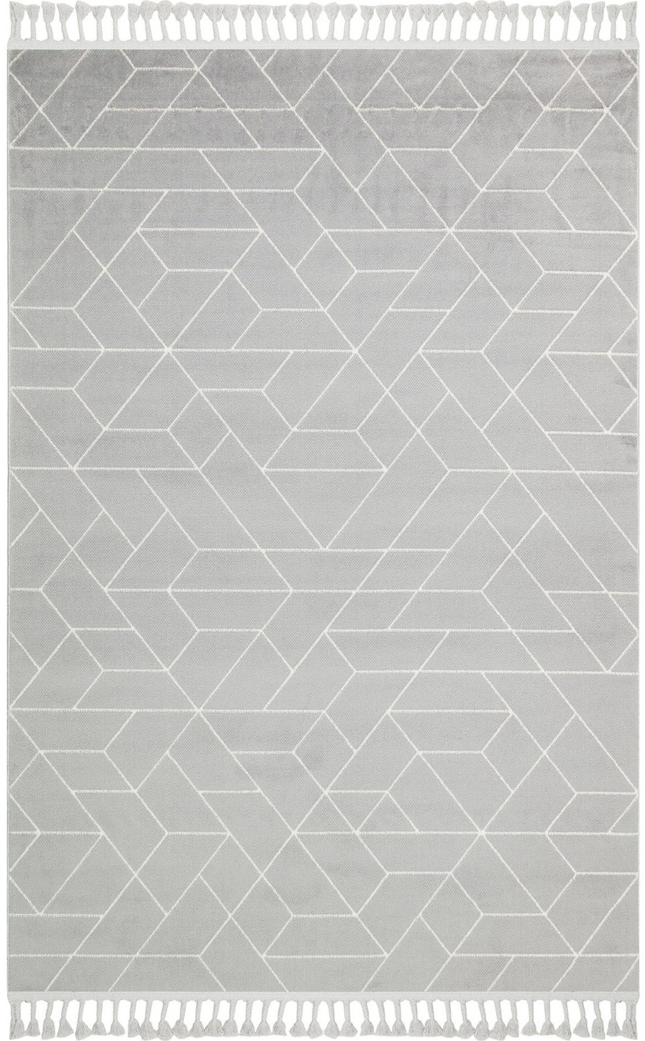 Covor Eko Hali Urban URB 03 Grey White 0.80x1.50m