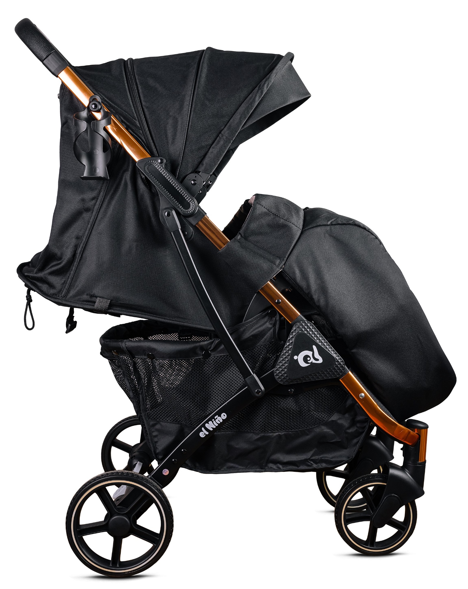 Carucior El Nino Blanca Golden Black