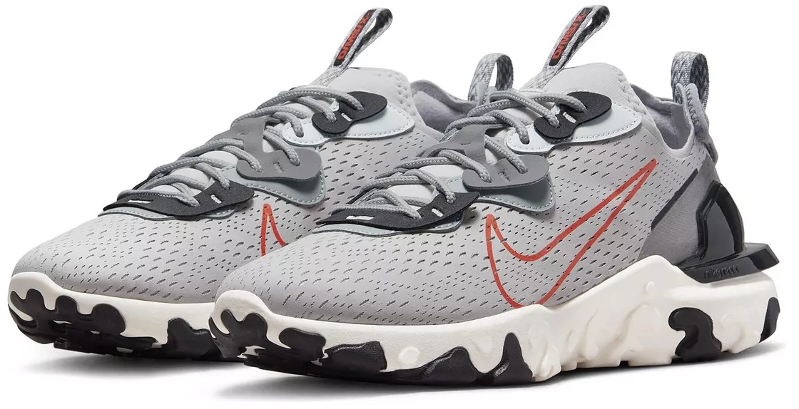 Nike React Vision Sc Grey Fog Team Orange Sail s.44.5 PandaShop.md
