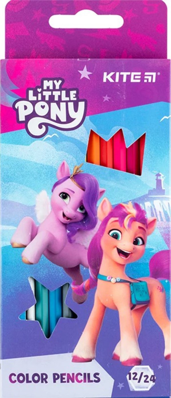 Creioane colorate Kite 12pcs (LP24-054)