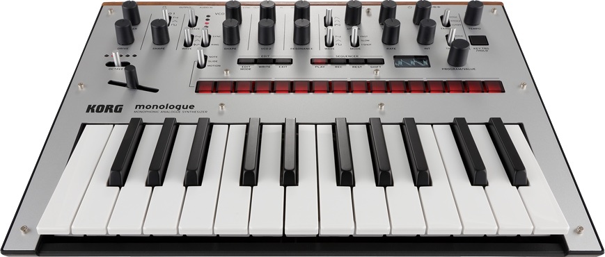 Sintetizator Korg Monologue Monophonic Analogue Sintetizator Silver