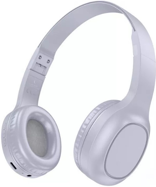 Căşti Hoco W46 Charm Light Blue Gray