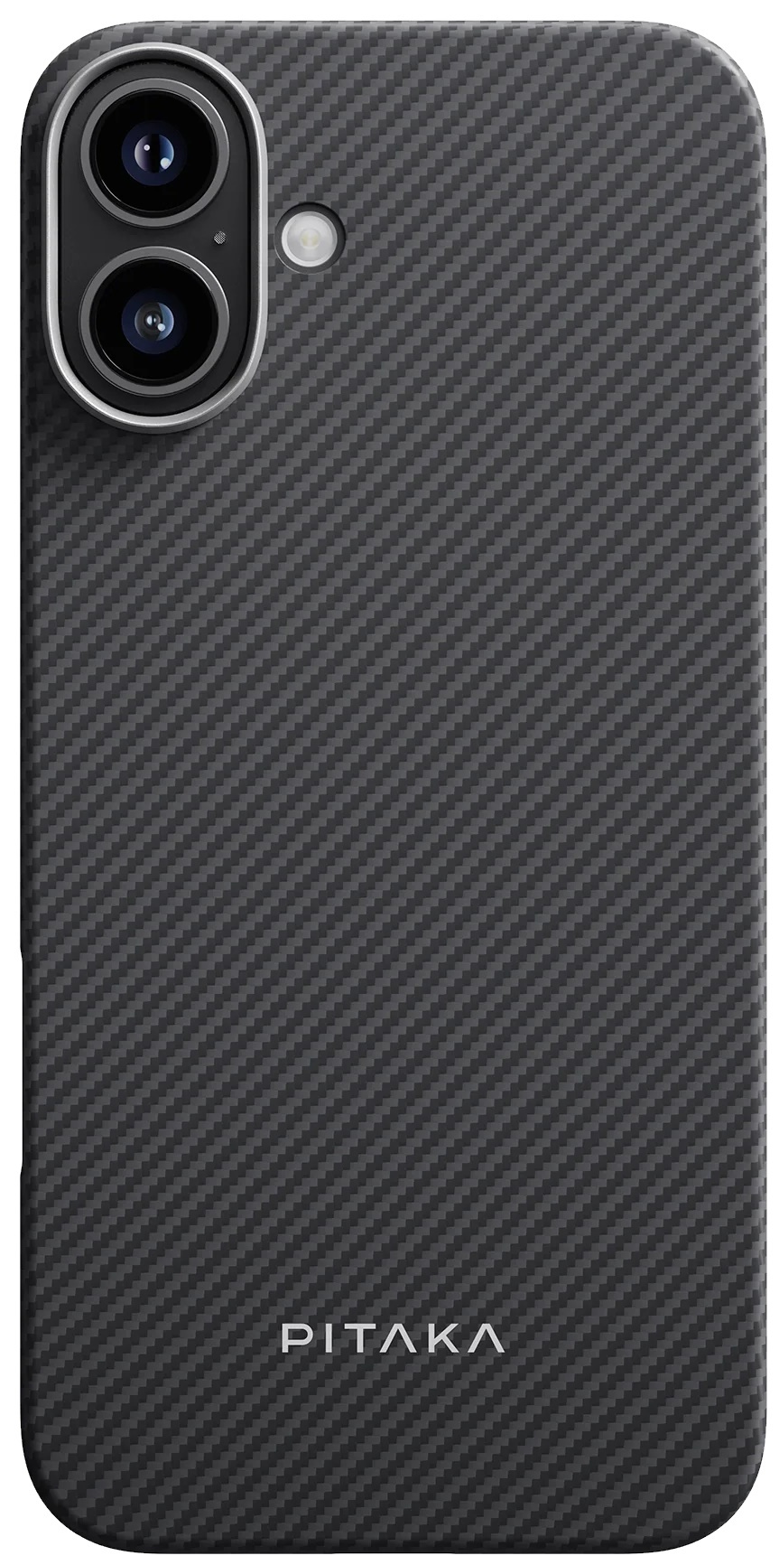 Husa de protecție Pitaka Ultra-Slim Case for iPhone 16 Plus Black/Grey