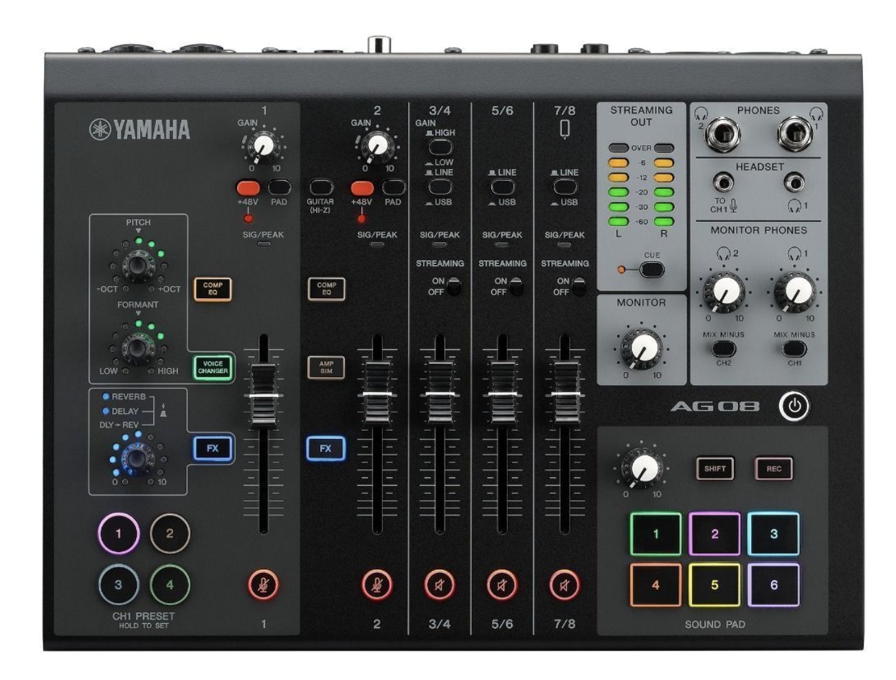 Mixer Yamaha AG08