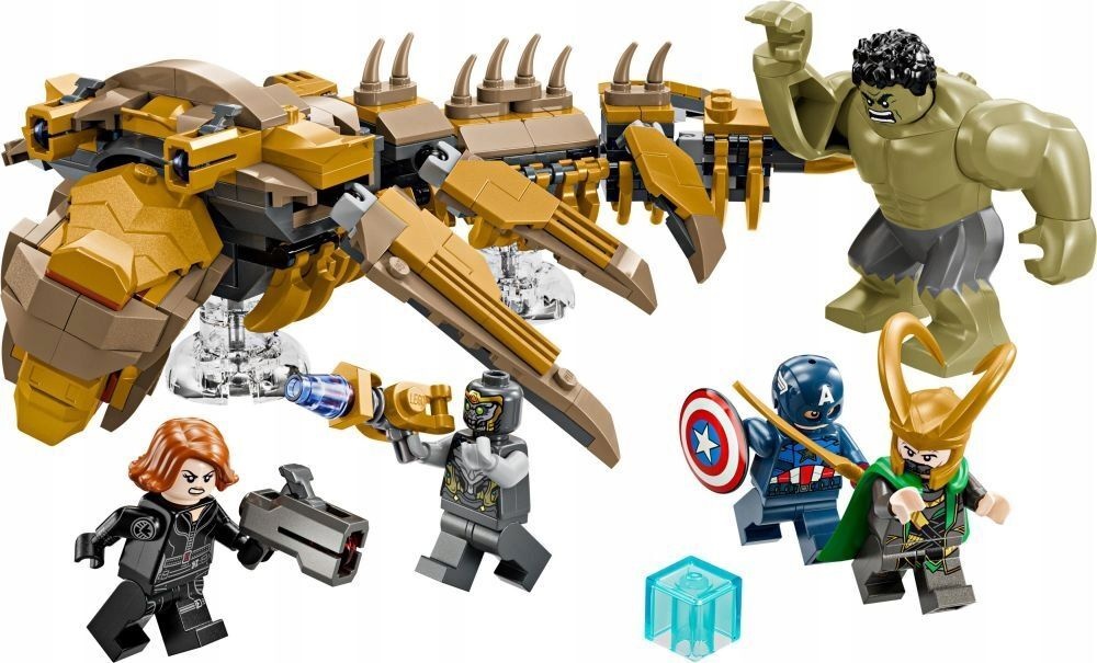 Set de construcție Lego Marvel: The Avengers vs The Leviathan(76290)