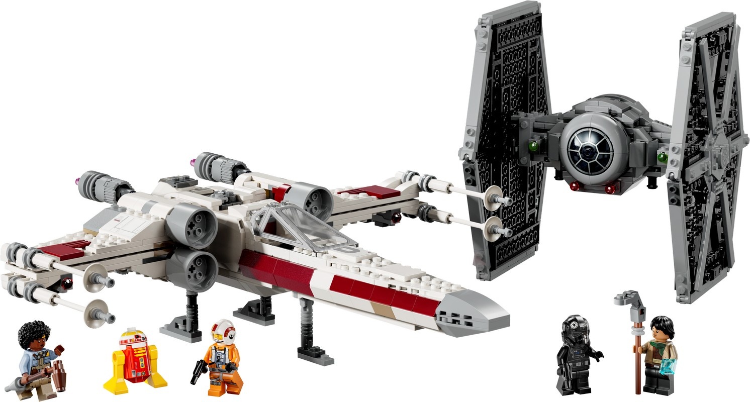 Set de construcție Lego Star Wars: TIE Fighter & X-Wing Mash-up (75393)