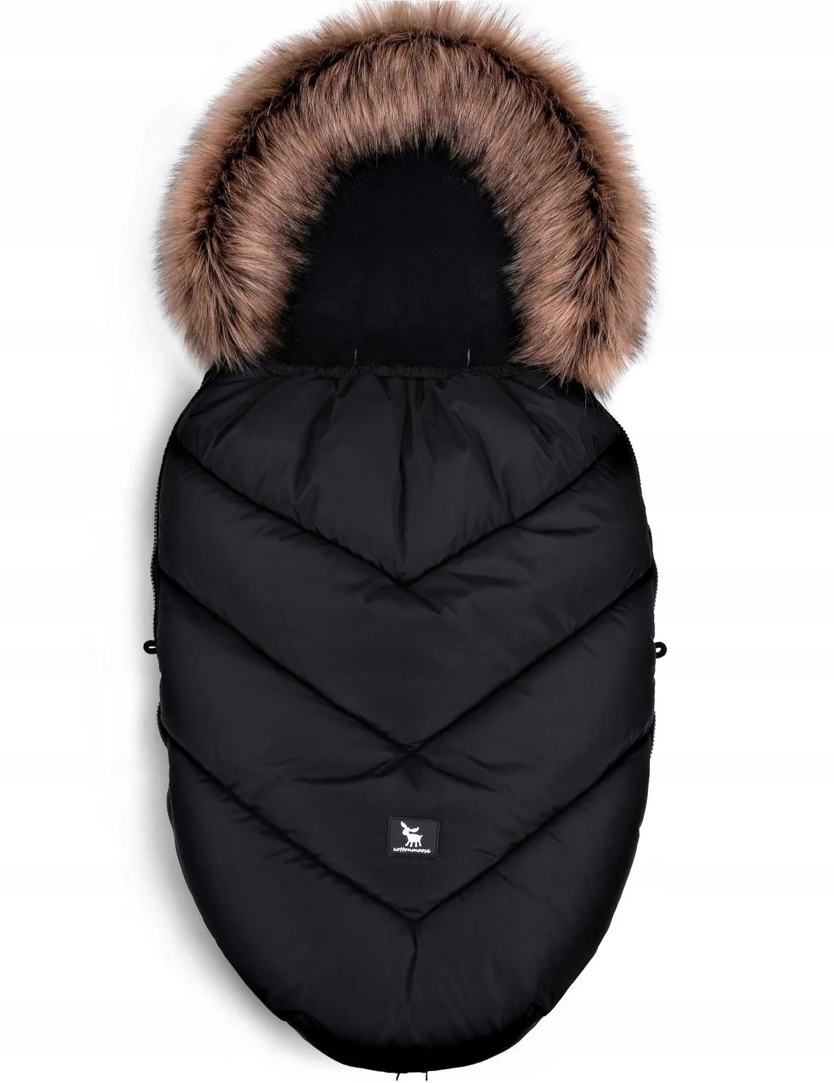 Husa de iarnă pentru copii Cottonmoose Moose Black 0-36month