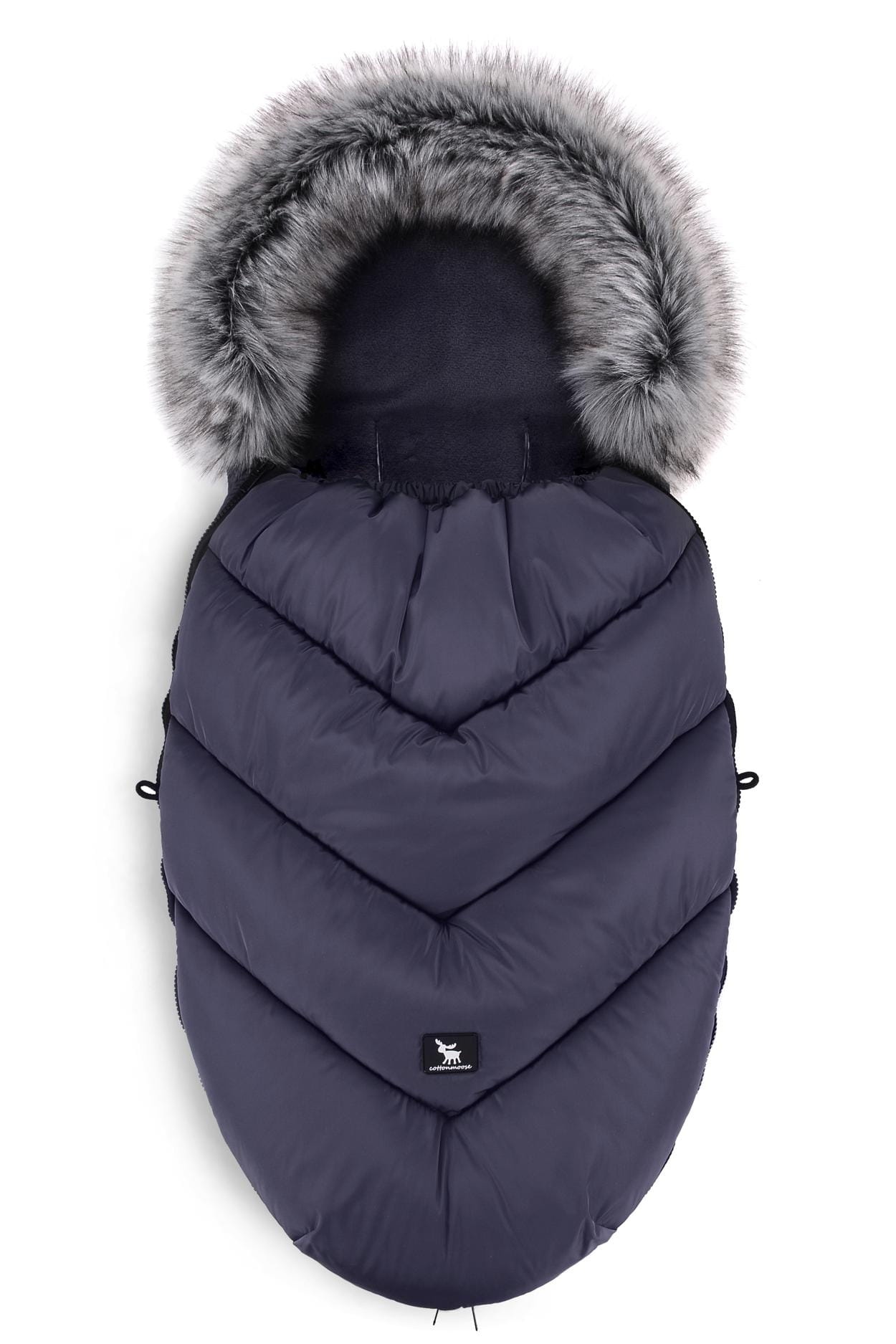 Husa de iarnă pentru copii Cottonmoose Moose Graphite 0-36month