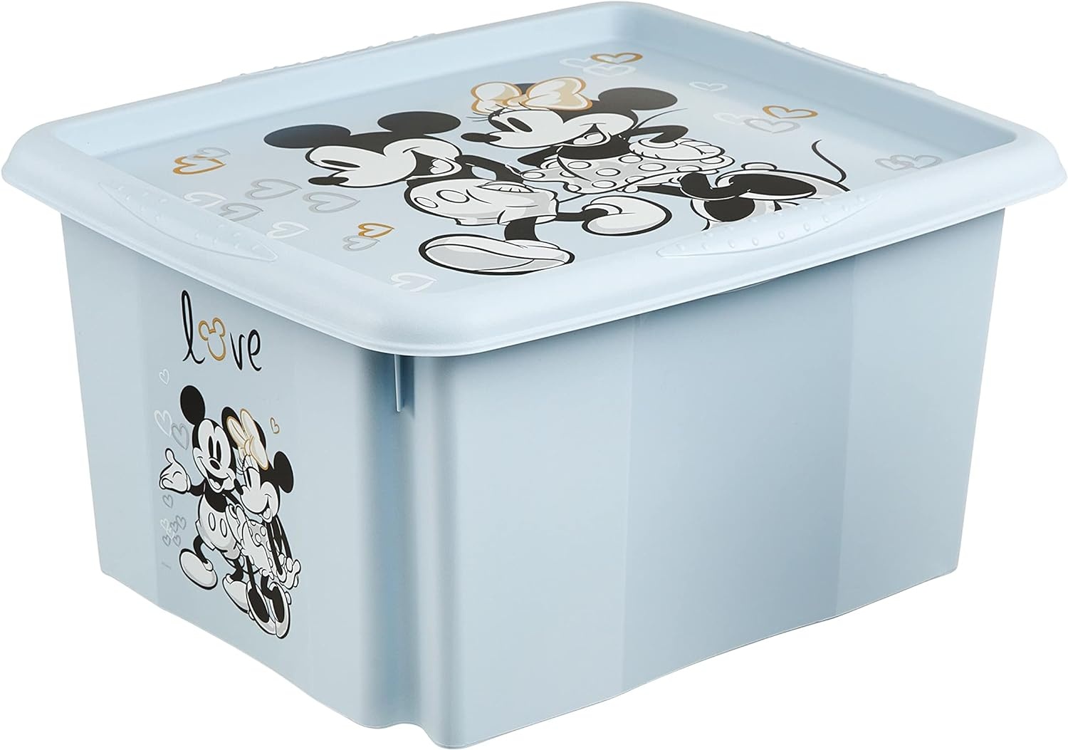 Container pentru jucării Keeeper Mickey Mouse Cloudy Blue (12237684) 24L