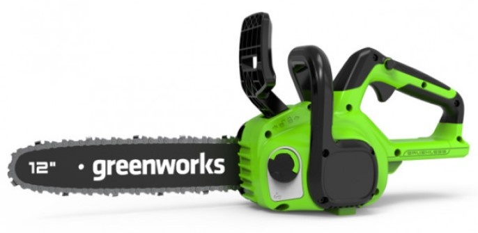 Ferăstrău cu lanţ cu acumulator Greenworks Set GD24CS30