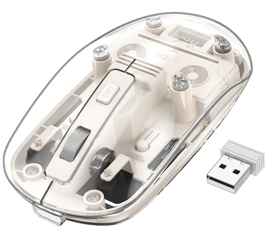 Mouse Hoco GM29 Mysterious Space White