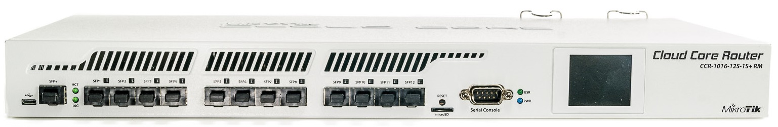 Router MikroTik CCR1016-12S-1S+