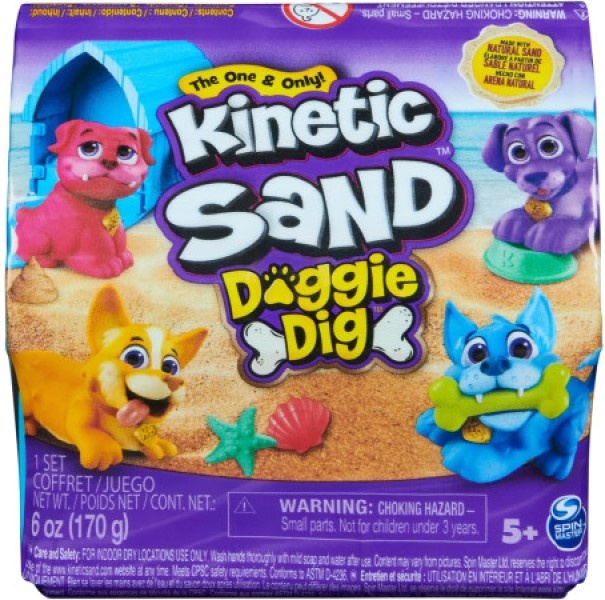 Nisip cinetic Kinetic Sand Doggie Dig (6068641)