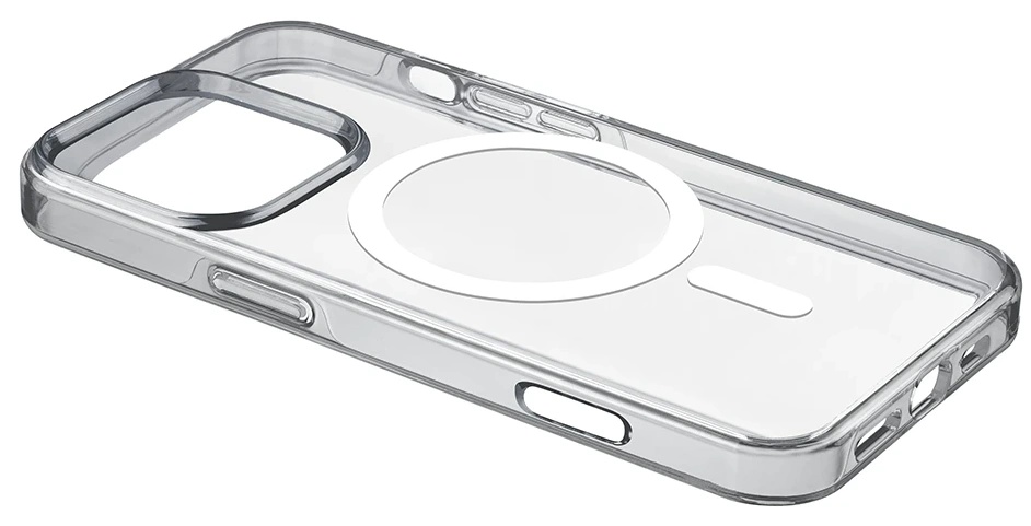 Husa de protecție CellularLine iPhone 16 Pro Gloss Mag Case Transparent