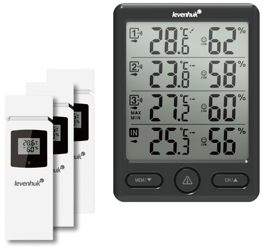 Stație meteo Levenhuk Wezzer Plus LP20