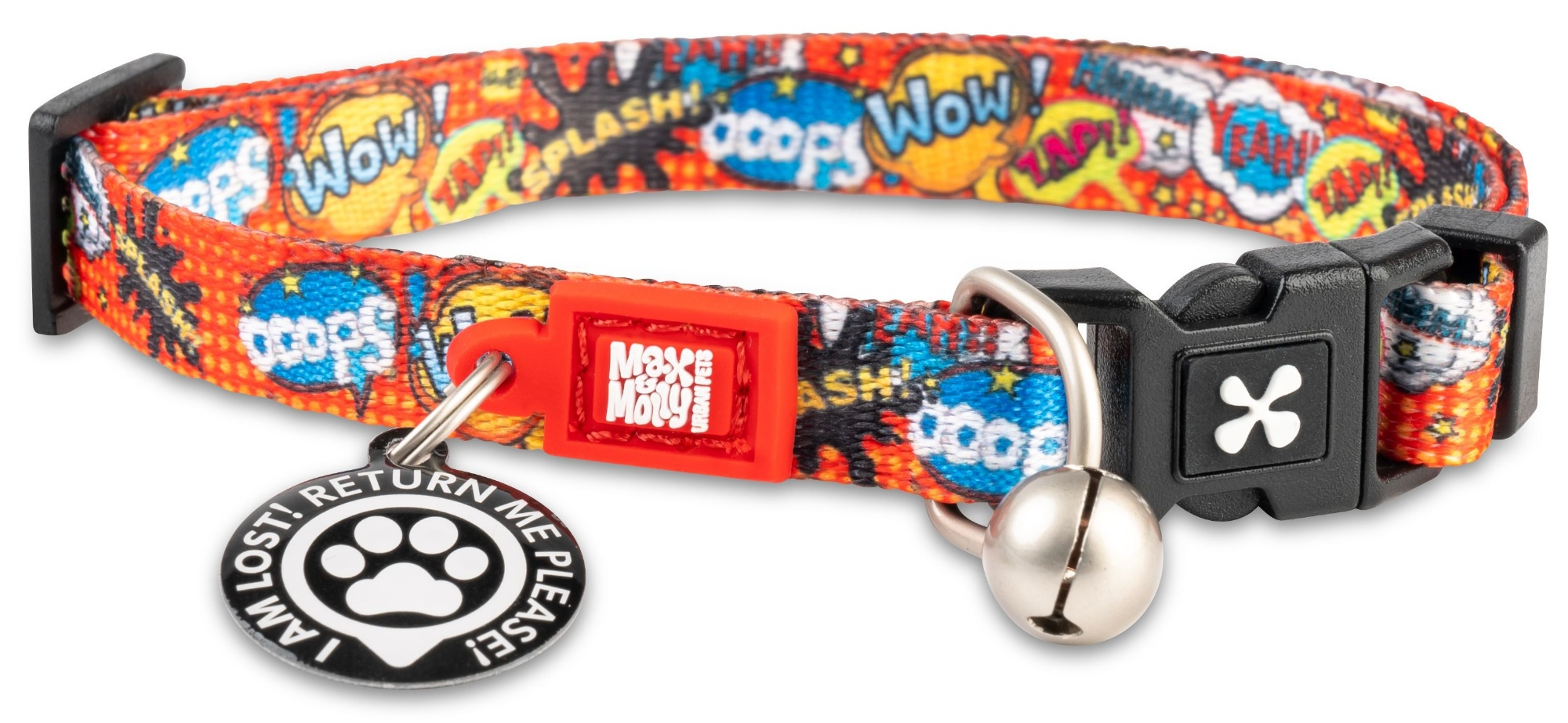 Zgardă Max & Molly Smart ID Cat Heroes