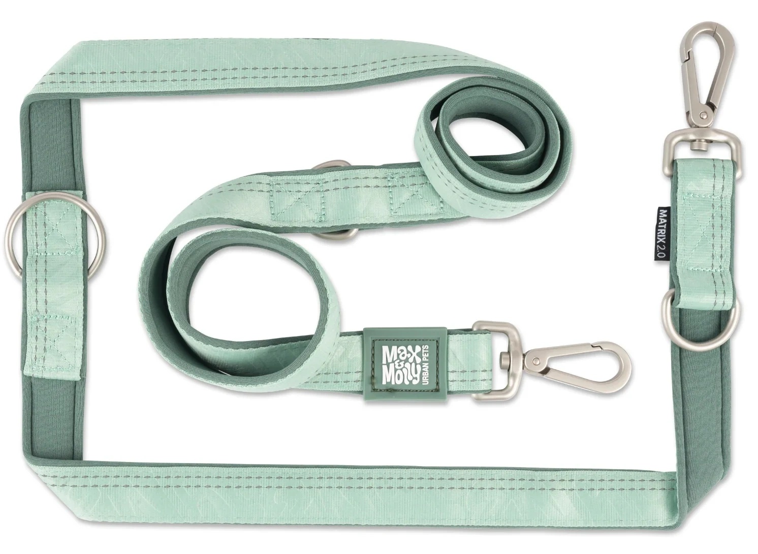 Lesă Max & Molly Multi-Function Matrix 2.0 Jade 305009 XS