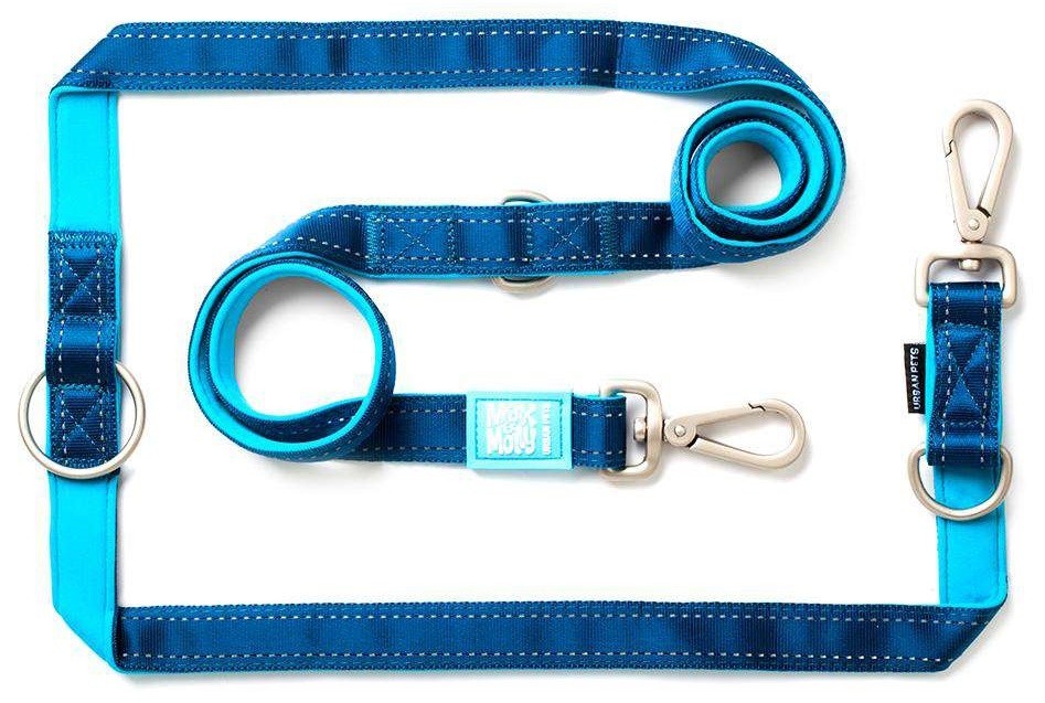 Lesă Max & Molly Multi-Function Matrix Sky Blue