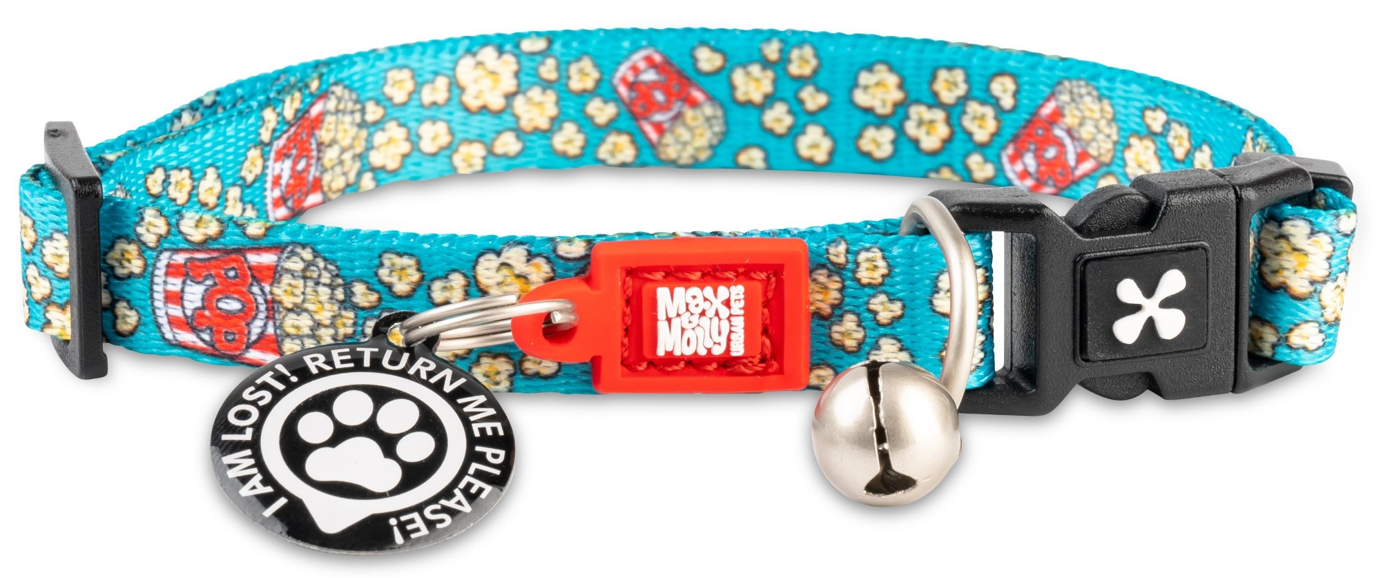 Max & Molly Smart ID Cat Popcorn