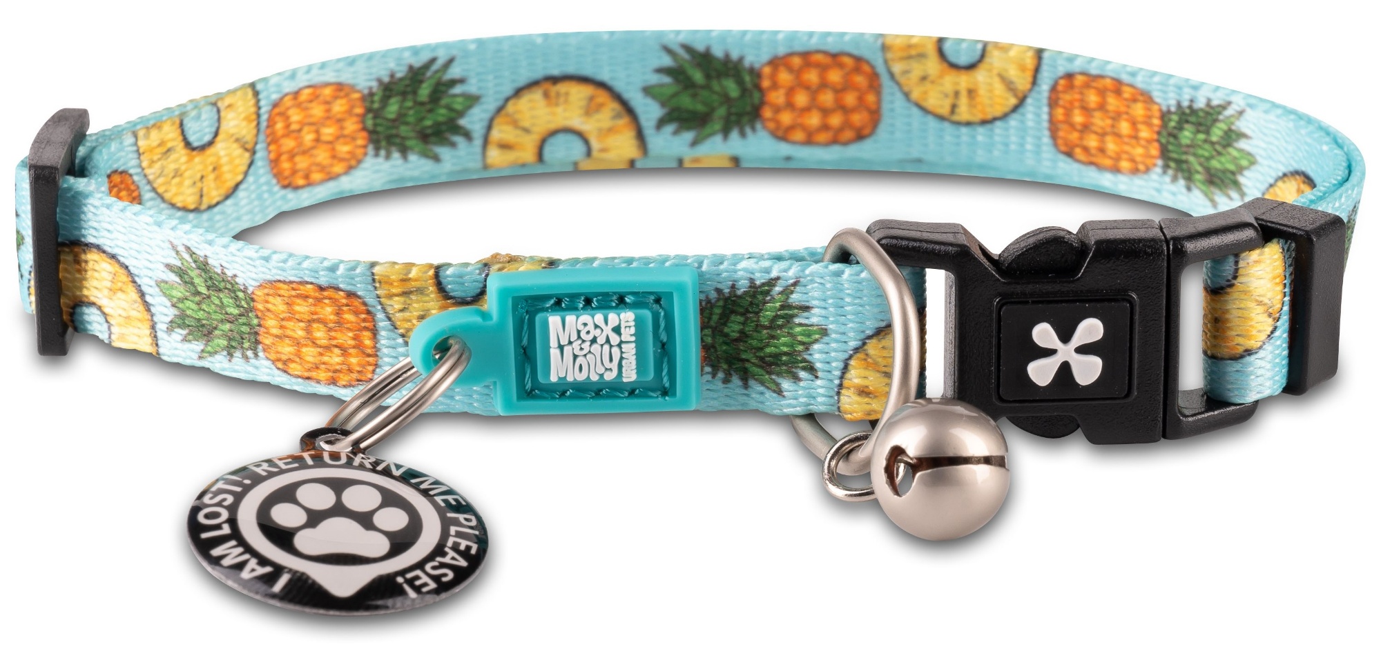 Max & Molly Smart ID Cat Sweet Pineapple