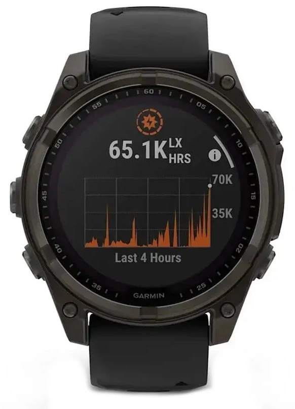 Garmin Fēnix 8 Solar Sapphire Carbon Gray
