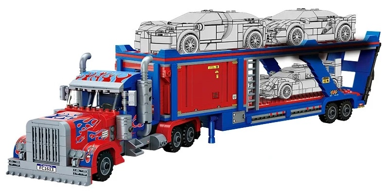 Forange Truck 1374pcs