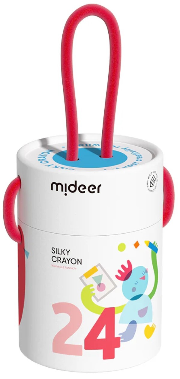 Cretă pentru desen Mideer 24 Color (MD4255)