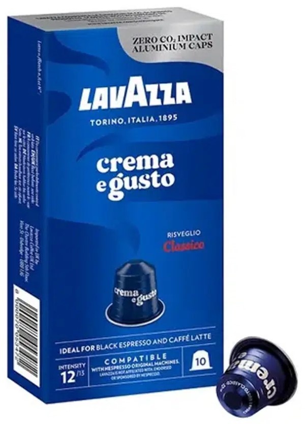 Capsule pentru aparatele de cafea Lavazza Crema e Gusto Nespresso 10cap