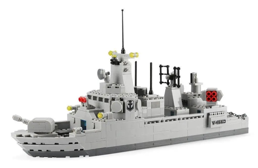 Set de construcție Wange Destroyer 527pcs