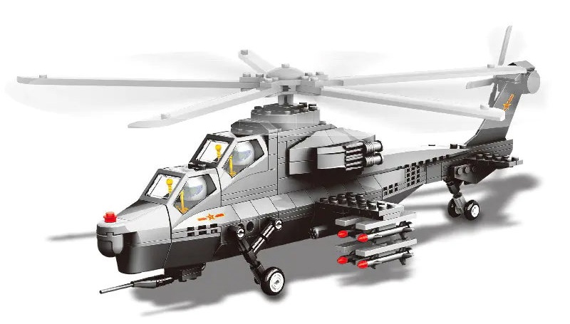Wange Helicopter Gunships 264pcs (4002)