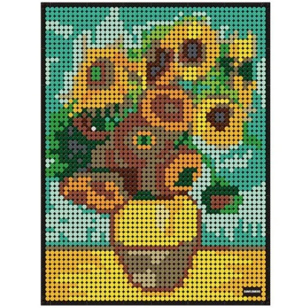 Set de construcție Wange Sunflowers 3262pcs (5122)