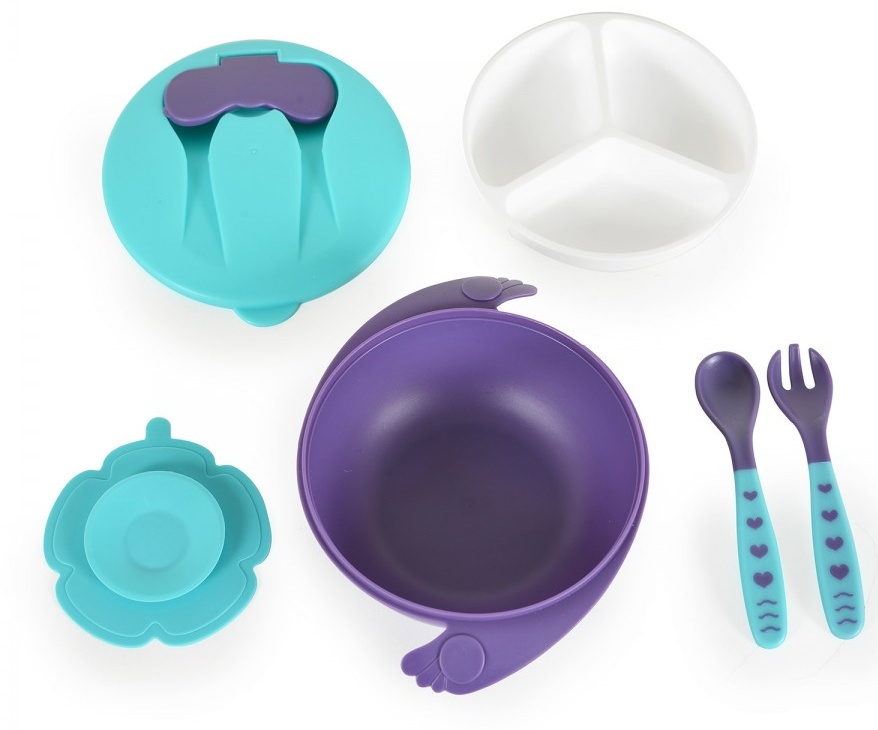Set de hrănire Cangaroo Jelly Blue F1730