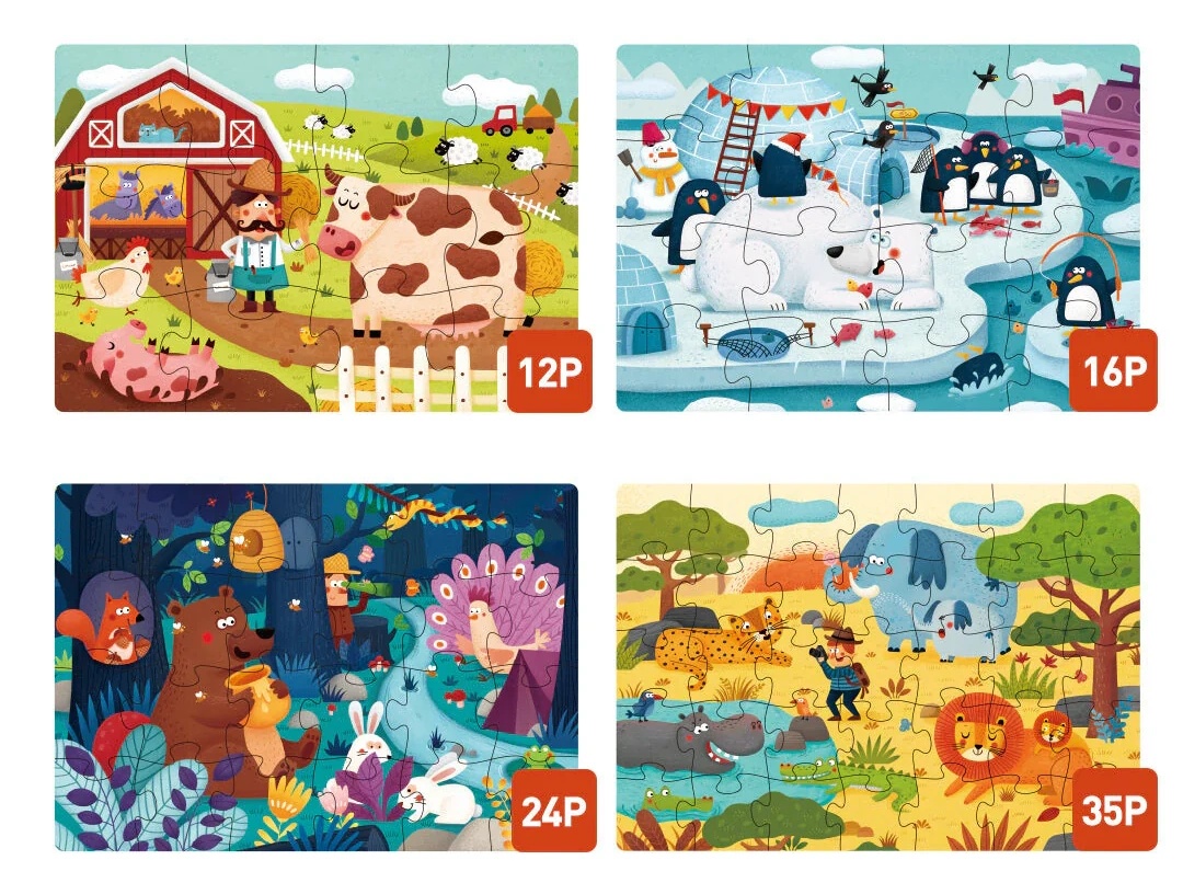 Mideer 4in1 Level Up Animal