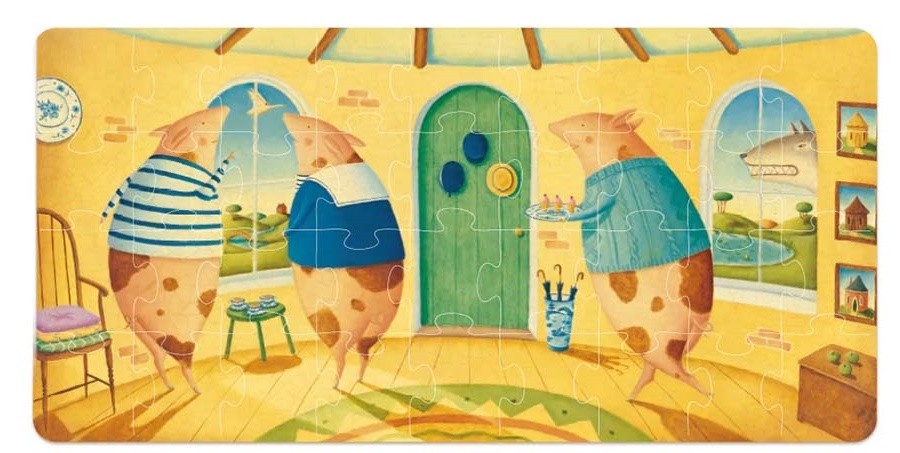 Puzzle Mideer Three Little Pigs