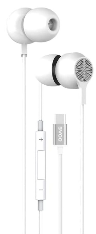 Căşti Bwoo HF157 Type-C White
