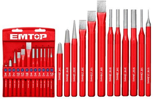 Set dălți la rece EMTOP EMCC8312