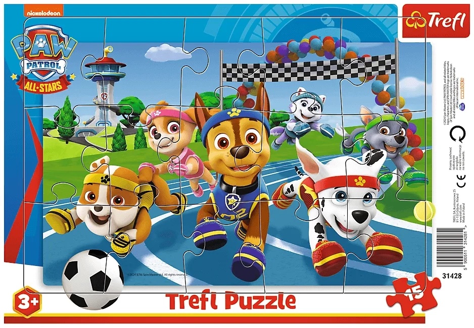 Puzzle Trefl 15 Obliging dogs