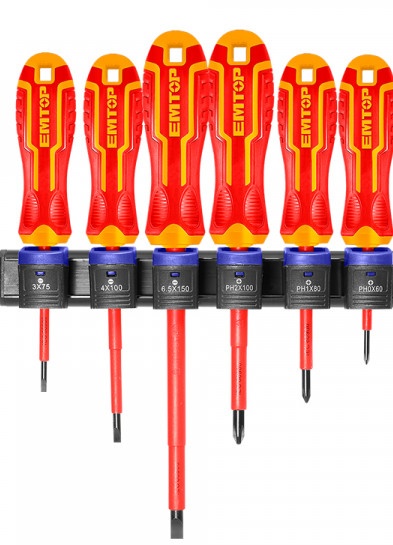 Set șurubelinițe EMTOP ESSTJS061