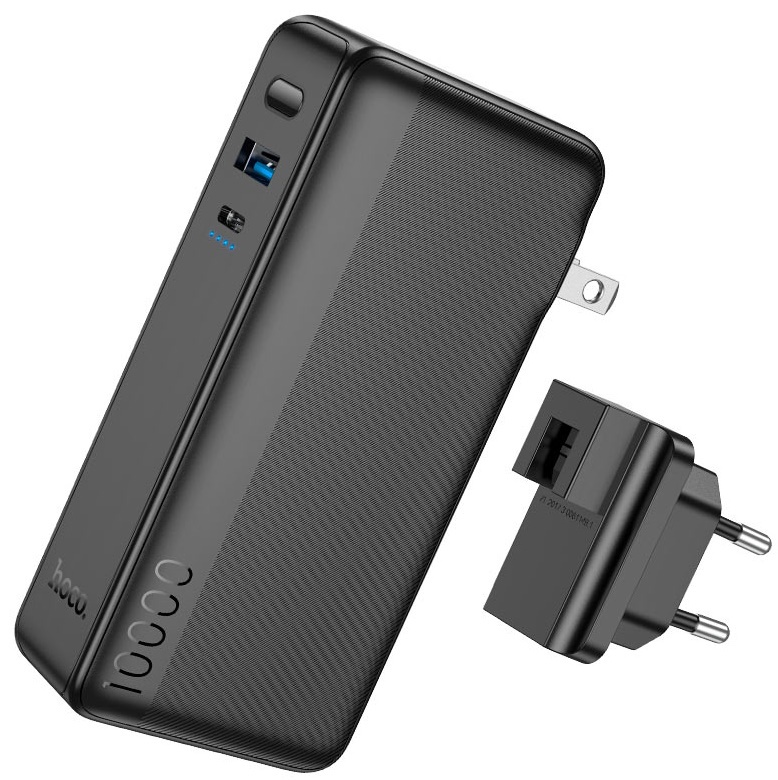 Acumulator extern Hoco Q16 Friendly 22.5W 10000mAh Black